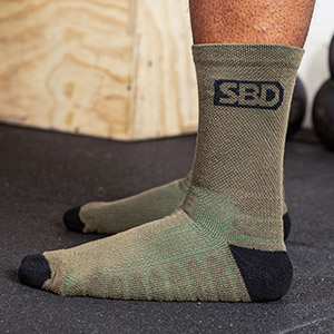 Endure スポーツソックス GREEN
